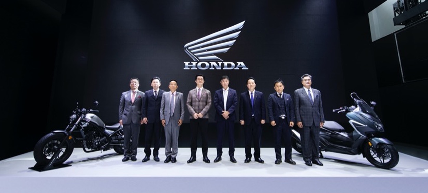 Honda携新款摩托亮相2020北京车展<br />开启Honda Wing品牌新篇章