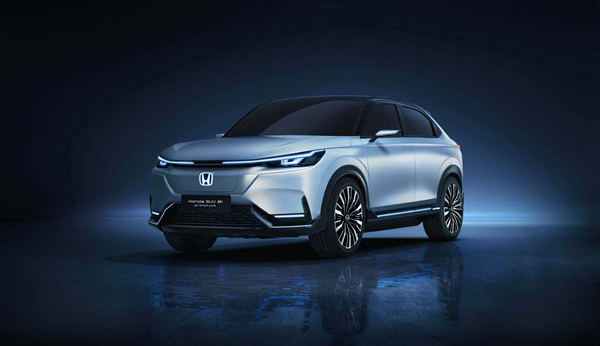 中国首款Honda品牌纯电动原型车Honda SUV e：prototype<br /> 插电式混合动力皓影（BREEZE）锐・混动e+上海车展 全球首发 