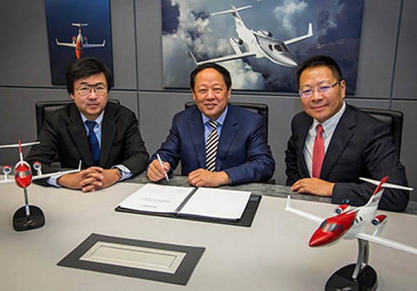 小型商务喷气飞机HondaJet开始在中国接受预订