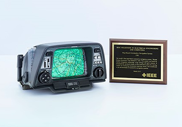 “Honda Electro Gyrocator（电子陀螺仪导航器）”荣获“IEEE里程碑”认定