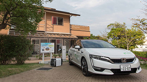 Honda开始进行汽车向住宅供应电力的实证试验