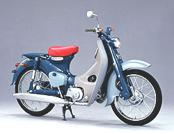 SUPER CUB累计生产达3500万台-1958年SUPERCUB100