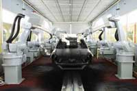 广州本田增城工厂投产-水性涂装