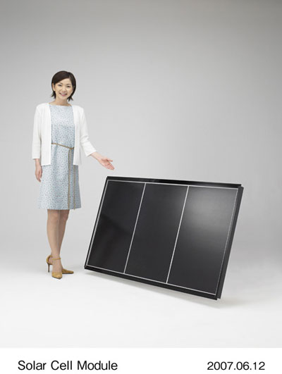 Honda推出薄膜型太阳能电池-Honda Engneering(株)产太阳能电池单元