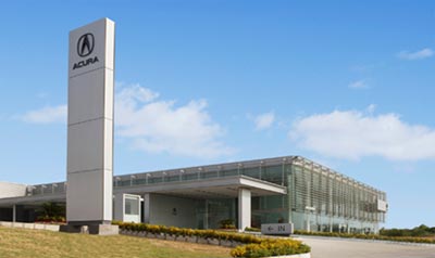 2007年深圳汽车文化博览会Acura(讴歌)参展概要-特约店外观