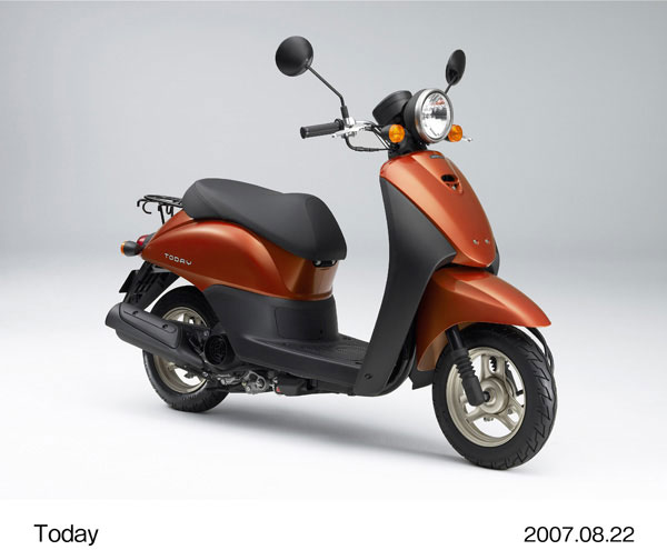 Honda推出倍受消费者青睐的全新改版的经济型小排量踏板车“Today”