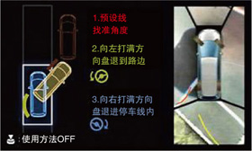 全新“全景摄像系统”支持您安心、安全的驾驶-显示使用方法的功能            