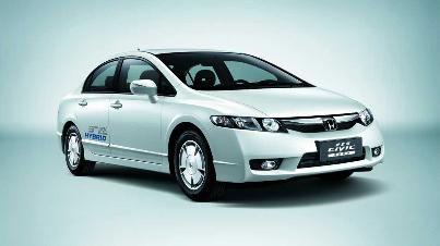 Honda 、广州本田、东风Honda 上海车展共同演绎环保移动生活-新款CIVIC HYBRID ( 新思域混合动力)
