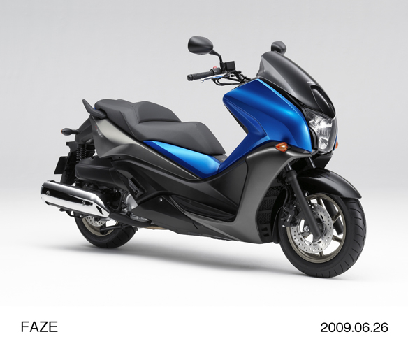 全新轻型踏板摩托车FAZE在日本上市