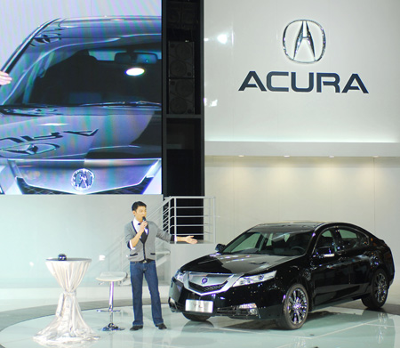 刘德华广州车展讲述“Acura TL情缘”-刘德华