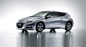 2010年北美国际车展 Honda全球首次展示新款混合动力车CR-Z