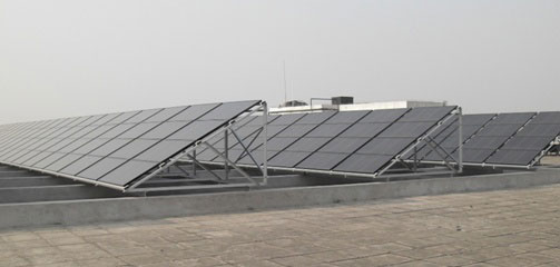 综合办公楼屋顶太阳能光伏发电系统