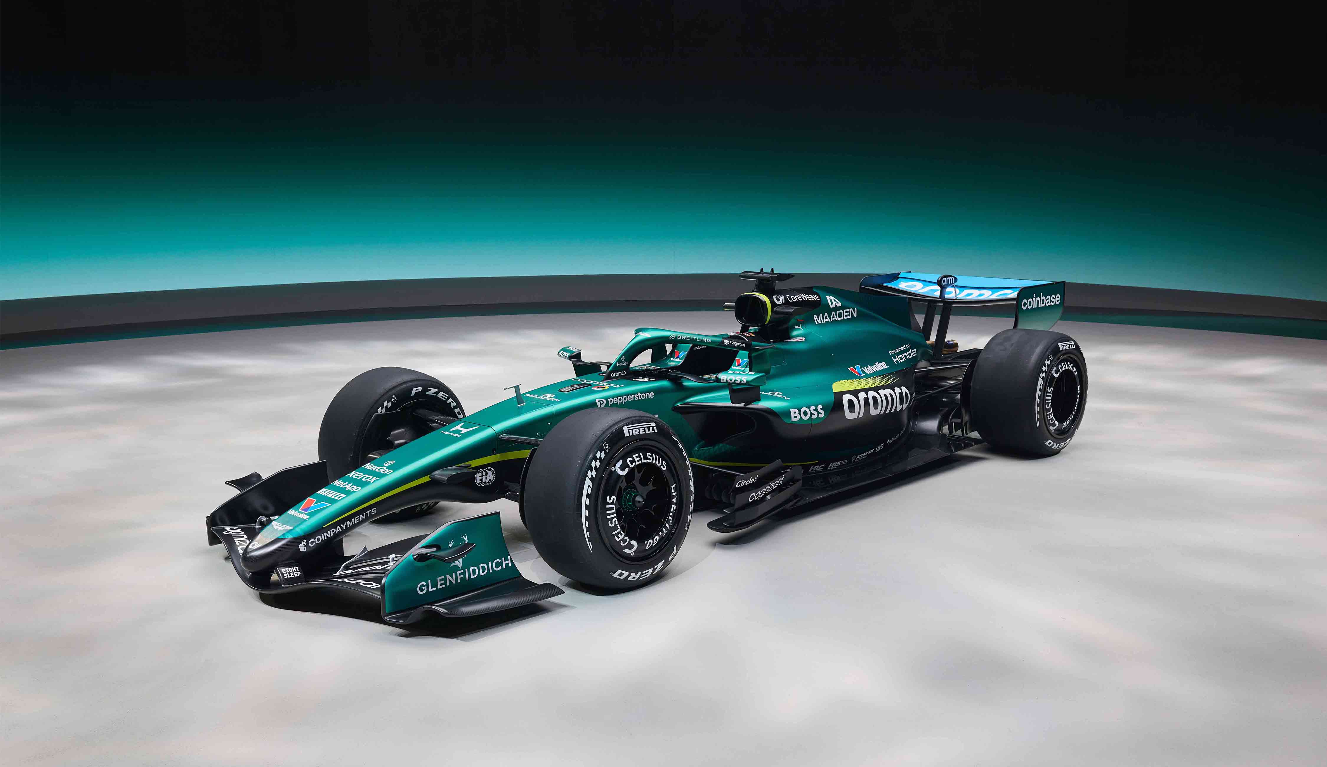 F1™ 2026年赛季揭幕在即搭载Honda动力单元的F1赛车“AMR26”涂装亮相